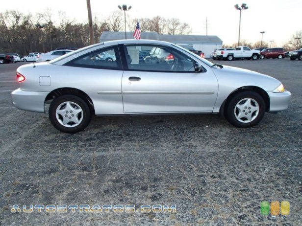 2002 Chevrolet Cavalier Coupe 2.2 Liter OHV 8-Valve 4 Cylinder 4 Speed Automatic