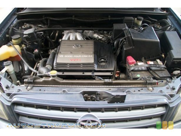 2003 Toyota Highlander V6 3.0 Liter DOHC 24-Valve VVT V6 4 Speed Automatic