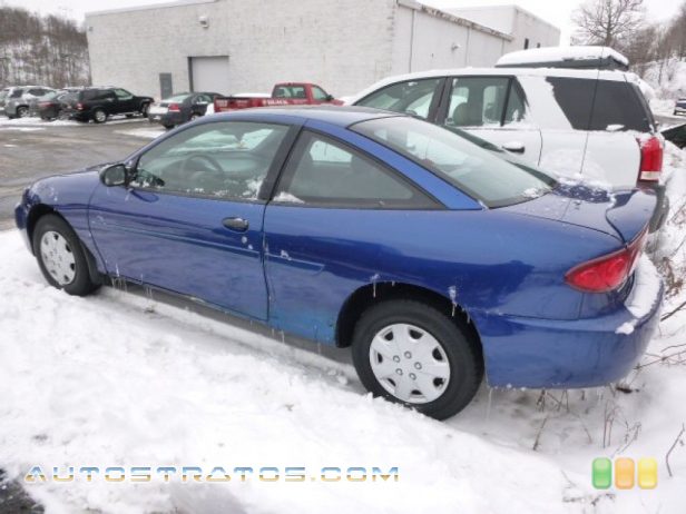 2003 Chevrolet Cavalier Coupe 2.2 Liter DOHC 16 Valve 4 Cylinder 4 Speed Automatic