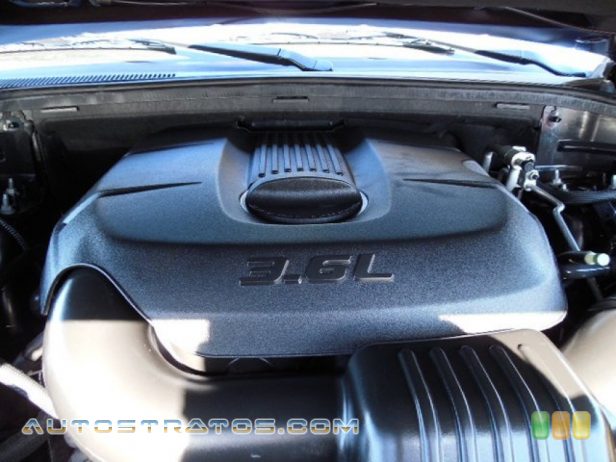 2011 Jeep Grand Cherokee Overland 3.6 Liter DOHC 24-Valve VVT V6 5 Speed Automatic