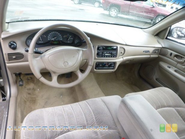 1999 Buick Century Custom 3.1 Liter OHV 12-Valve V6 4 Speed Automatic