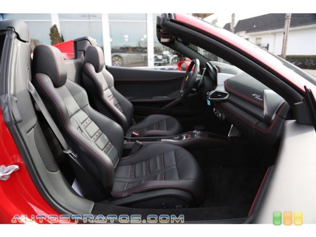 2014 Ferrari 458 Spider 4.5 Liter DI DOHC 32-Valve V8 7 Speed F1 Dual-Clutch Automatic