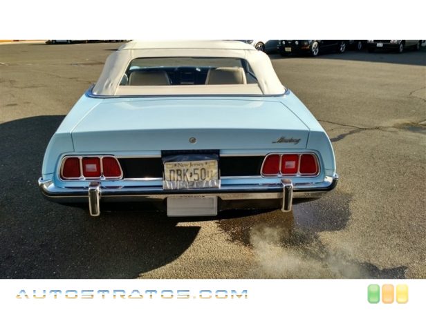 1973 Ford Mustang Convertible 302 cid 2bbl V8 3 Speed Automatic