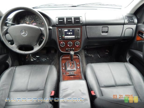 2004 Mercedes-Benz ML 350 4Matic 3.7L SOHC 18V V6 5 Speed Automatic