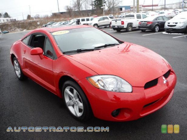 2007 Mitsubishi Eclipse GS Coupe 2.4 Liter DOHC 16-Valve MIVEC 4 Cylinder 5 Speed Manual
