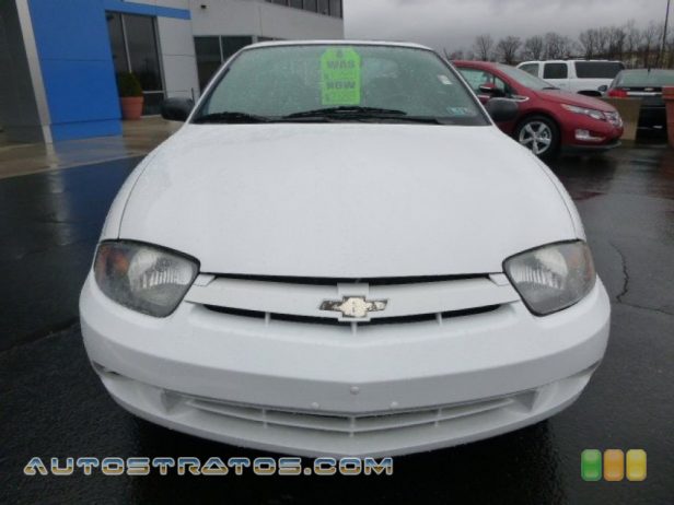2005 Chevrolet Cavalier Coupe 2.2 Liter DOHC 16 Valve 4 Cylinder 4 Speed Automatic