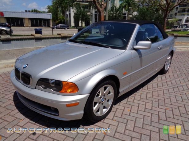 2001 BMW 3 Series 325i Convertible 2.5L DOHC 24V Inline 6 Cylinder 5 Speed Steptronic Automatic
