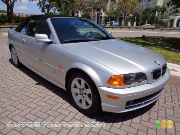 2001 BMW 3 Series 325i Convertible 2.5L DOHC 24V Inline 6 Cylinder 5 Speed Steptronic Automatic