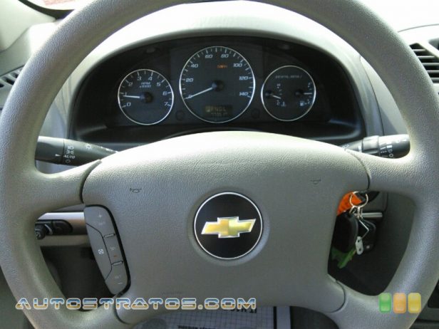 2007 Chevrolet Malibu LS Sedan 2.2 Liter DOHC 16-Valve ECOTEC 4 Cylinder 4 Speed Automatic
