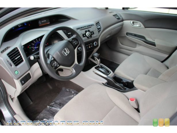 2012 Honda Civic HF Sedan 1.8 Liter SOHC 16-Valve i-VTEC 4 Cylinder 5 Speed Automatic