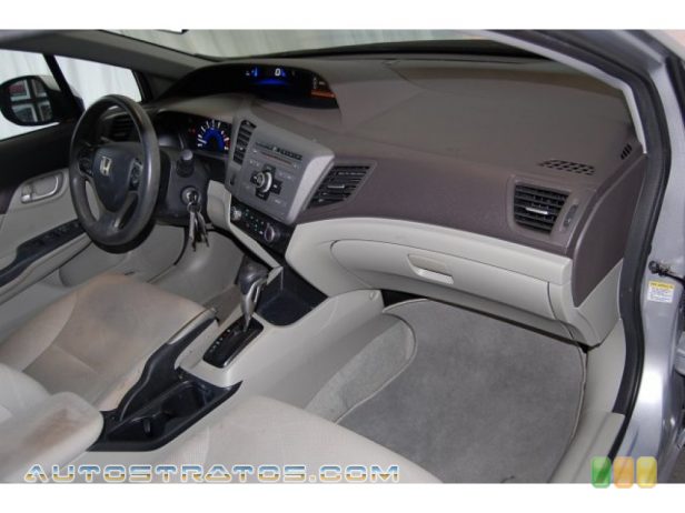 2012 Honda Civic LX Sedan 1.8 Liter SOHC 16-Valve i-VTEC 4 Cylinder 5 Speed Automatic