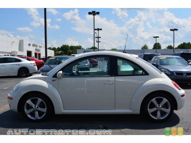 2008 Volkswagen New Beetle Triple White Coupe 2.5L DOHC 20V 5 Cylinder 6 Speed Tiptronic Automatic