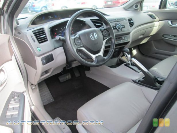 2012 Honda Civic Hybrid-L Sedan 1.5 Liter SOHC 8-Valve i-VTEC 4 Cylinder Gasoline/Electric Hybri CVT Automatic