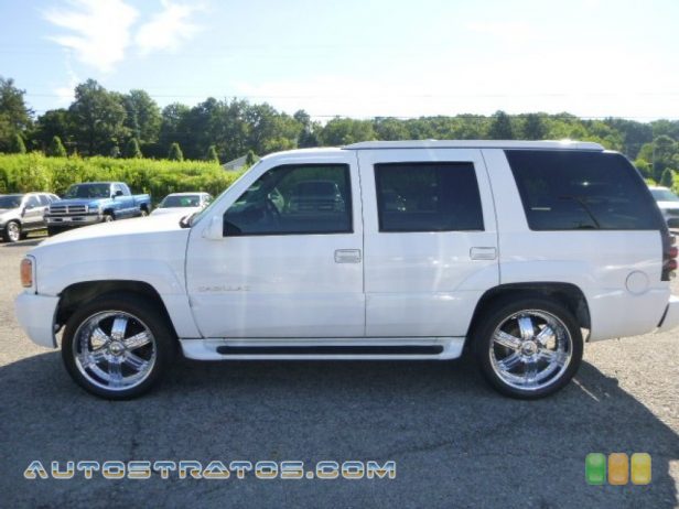 2000 Cadillac Escalade 4WD 5.7 Liter OHV 16-Valve V8 4 Speed Automatic
