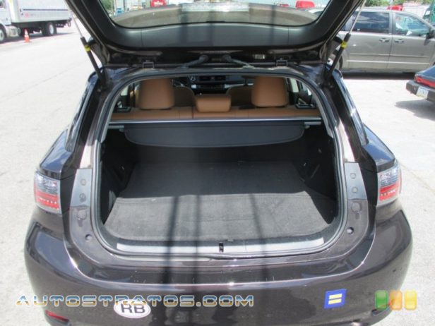 2012 Lexus CT 200h Hybrid Premium 1.8 Liter Atkinson Cycle DOHC 16-Valve VVT-i 4 Cylinder Gasoline ECVT Automatic