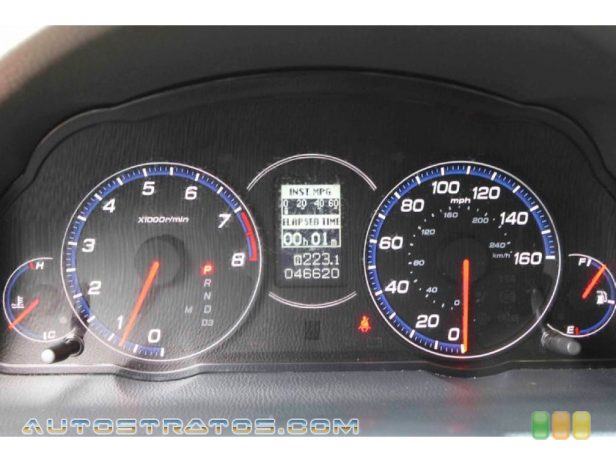 2008 Acura TSX Sedan 2.4 Liter DOHC 16V i-VTEC 4 Cylinder 5 Speed Automatic