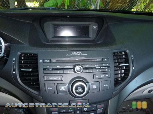 2009 Acura TSX Sedan 2.4 Liter DOHC 16-Valve i-VTEC 4 Cylinder 5 Speed Sequential SportShift Automatic