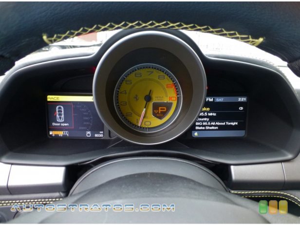 2013 Ferrari 458 Italia 4.5 Liter DI DOHC 32-Valve VVT V8 7 Speed F1 Dual-Clutch Automatic