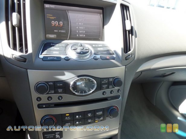 2012 Infiniti G 25 Journey Sedan 2.5 Liter DOHC 24-Valve CVTCS V6 7 Speed Automatic