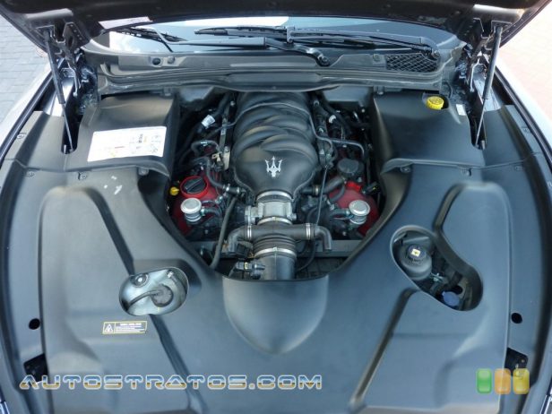 2013 Maserati GranTurismo Sport Coupe 4.7 Liter DOHC 32-Valve VVT V8 6 Speed ZF Paddle-Shift Automatic