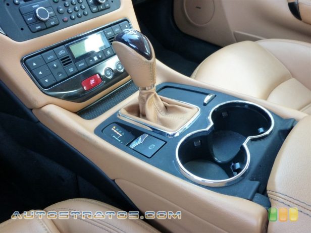 2013 Maserati GranTurismo Sport Coupe 4.7 Liter DOHC 32-Valve VVT V8 6 Speed ZF Paddle-Shift Automatic