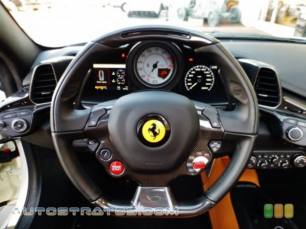 2014 Ferrari 458 Italia 4.5 Liter DI DOHC 32-Valve V8 7 Speed F1 Dual-Clutch Automatic