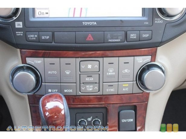 2012 Toyota Highlander Limited 3.5 Liter DOHC 24-Valve Dual VVT-i V6 5 Speed ECT-i Automatic