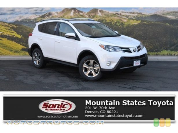 2015 Toyota RAV4 XLE 2.5 Liter DOHC 16-Valve Dual VVT-i 4-Cylinder 6 Speed ECT-i Automatic