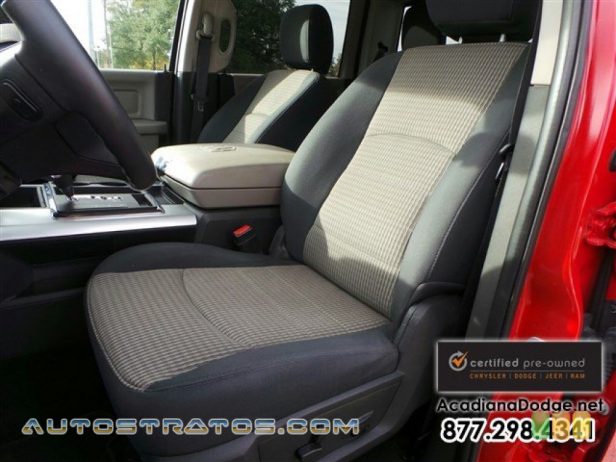 2012 Dodge Ram 1500 Outdoorsman Crew Cab 4x4 5.7 Liter HEMI OHV 16-Valve VVT MDS V8 6 Speed Automatic
