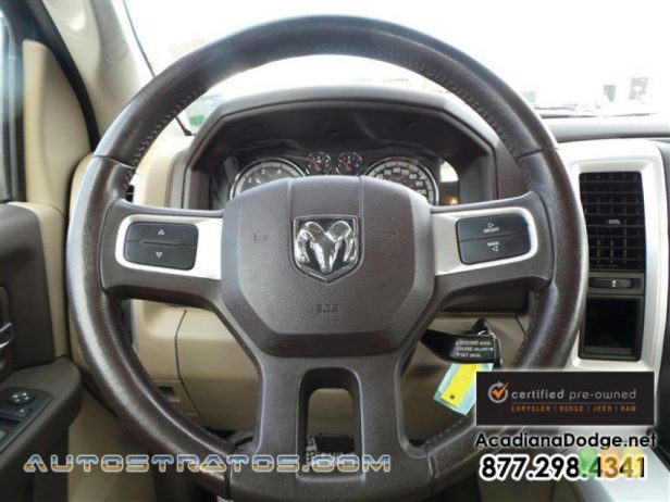2010 Dodge Ram 1500 SLT Quad Cab 5.7 Liter HEMI OHV 16-Valve VVT MDS V8 5 Speed Automatic
