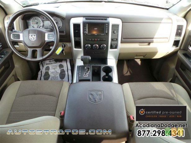 2010 Dodge Ram 1500 SLT Quad Cab 5.7 Liter HEMI OHV 16-Valve VVT MDS V8 5 Speed Automatic