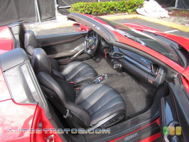 2012 Ferrari 458 Spider 4.5 Liter DI DOHC 32-Valve VVT V8 7 Speed F1 Dual-Clutch Automatic