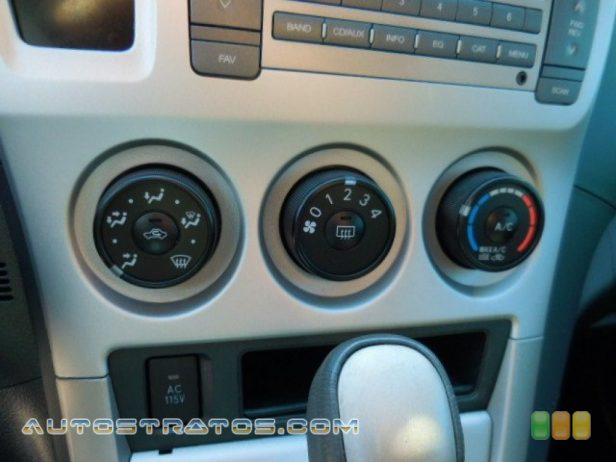 2010 Pontiac Vibe 2.4L 2.4 Liter DOHC 16-Valve VVT-i 4 Cylinder 5 Speed Automatic