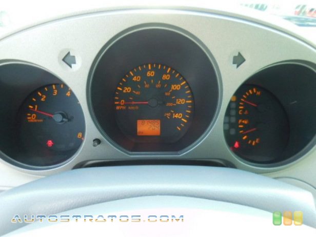 2002 Nissan Altima 2.5 S 2.5 Liter DOHC 16V 4 Cylinder 4 Speed Automatic