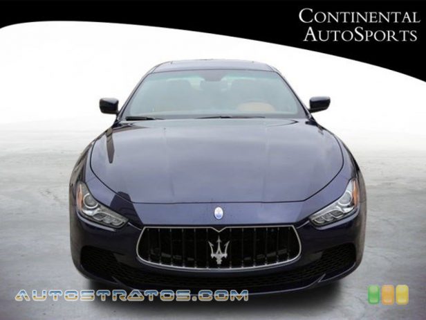 2016 Maserati Ghibli S Q4 3.0 Liter Twin-Turbocharged DOHC 24-Valve VVT V6 8 Speed Automatic