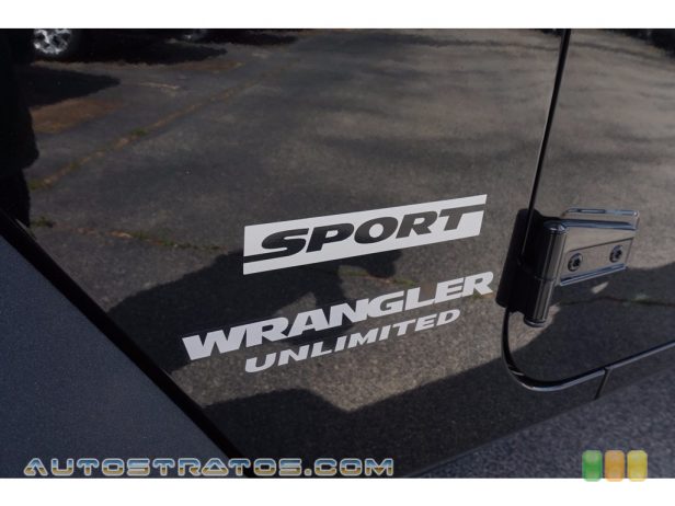 2016 Jeep Wrangler Unlimited Sport 4x4 3.6 Liter DOHC 24-Valve VVT V6 6 Speed Manual
