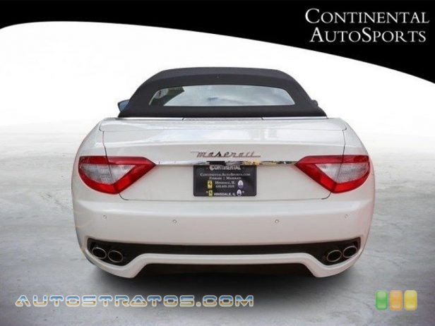 2012 Maserati GranTurismo Convertible GranCabrio 4.7 Liter DOHC 32-Valve VVT V8 6 Speed ZF Paddle-Shift Automatic