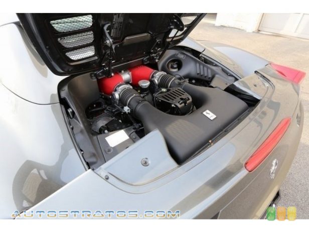 2015 Ferrari 458 Italia 4.5 Liter GDI DOHC 32-Valve VVT V8 7 Speed F1 Dual-Clutch Automatic