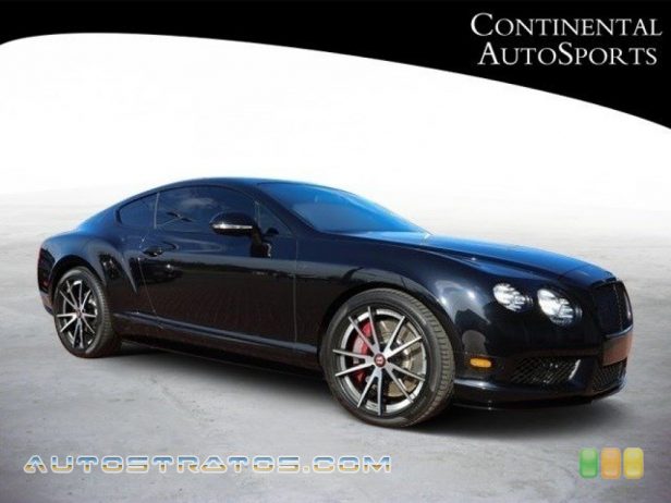 2014 Bentley Continental GT V8 S 4.0 Liter Twin Turbocharged DOHC 32-Valve VVT V8 6 Speed Automatic