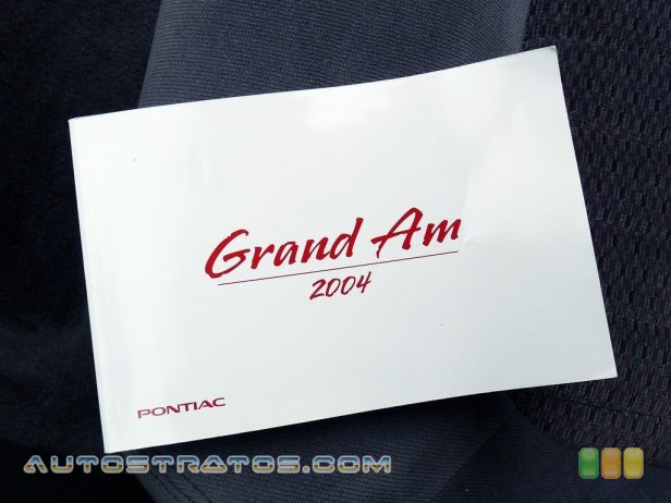 2004 Pontiac Grand Am GT Sedan 3.4 Liter 3400 SFI 12 Valve V6 4 Speed Automatic