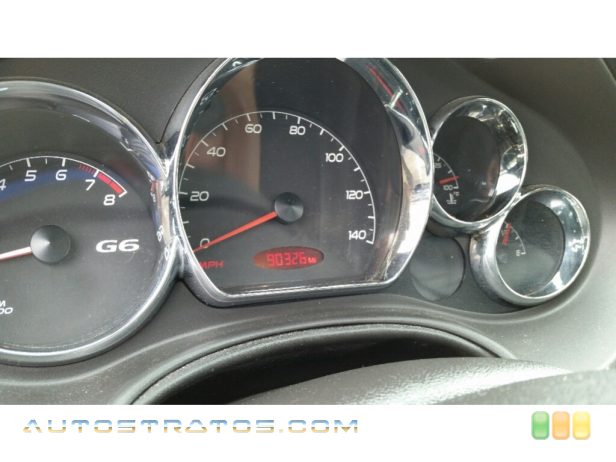2008 Pontiac G6 Value Leader Sedan 2.4 Liter DOHC 16-Valve Ecotec VVT 4 Cylinder 4 Speed Automatic
