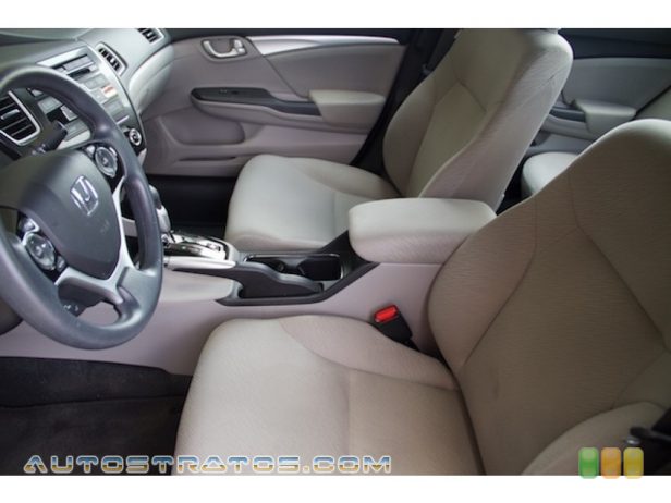 2013 Honda Civic EX Sedan 1.8 Liter SOHC 16-Valve i-VTEC 4 Cylinder 5 Speed Automatic