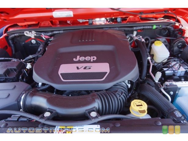 2016 Jeep Wrangler Sport 4x4 3.6 Liter DOHC 24-Valve VVT V6 6 Speed Manual