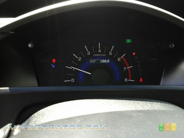 2012 Honda Civic Hybrid-L Sedan 1.5 Liter SOHC 8-Valve i-VTEC 4 Cylinder Gasoline/Electric Hybri CVT Automatic