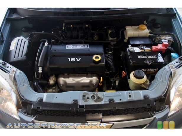 2007 Chevrolet Aveo LT Sedan 1.6 Liter DOHC 16-Valve E-TEC 4 Cylinder 4 Speed Automatic