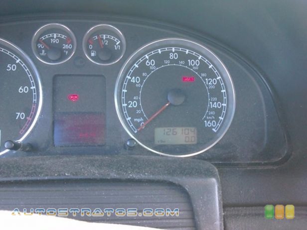 2003 Volkswagen Passat GLS Sedan 1.8L DOHC 20V Turbocharged 4 Cylinder 5 Speed Manual