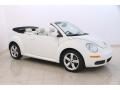 2007 Volkswagen New Beetle Triple White Convertible Photo 1