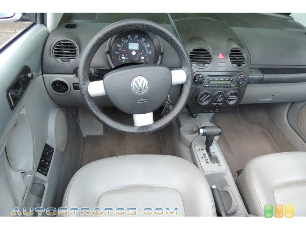 2004 Volkswagen New Beetle GLS Convertible 2.0 Liter SOHC 8-Valve 4 Cylinder 6 Speed Tiptronic Automatic