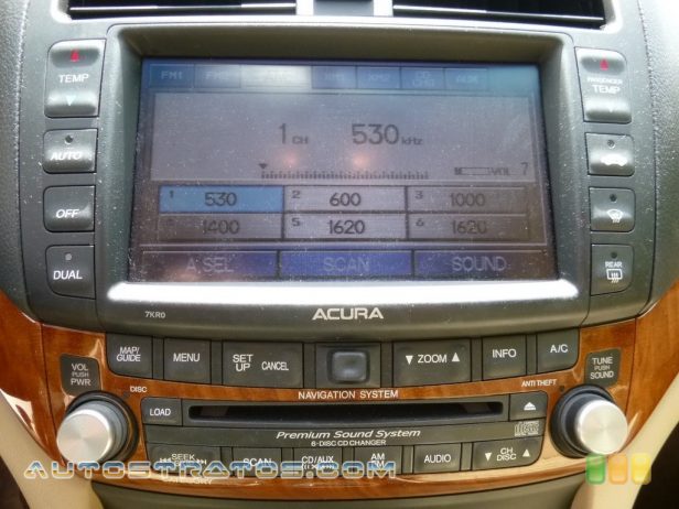 2008 Acura TSX Sedan 2.4 Liter DOHC 16V i-VTEC 4 Cylinder 5 Speed Automatic