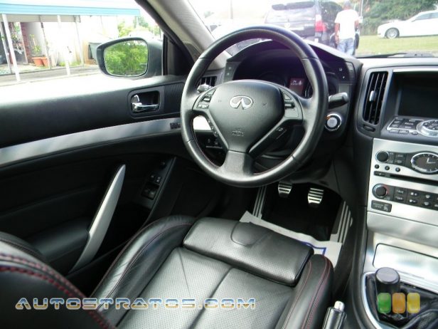 2011 Infiniti G 37 IPL Coupe 3.7 Liter DOHC 24-Valve CVTCS V6 7 Speed ASC Automatic